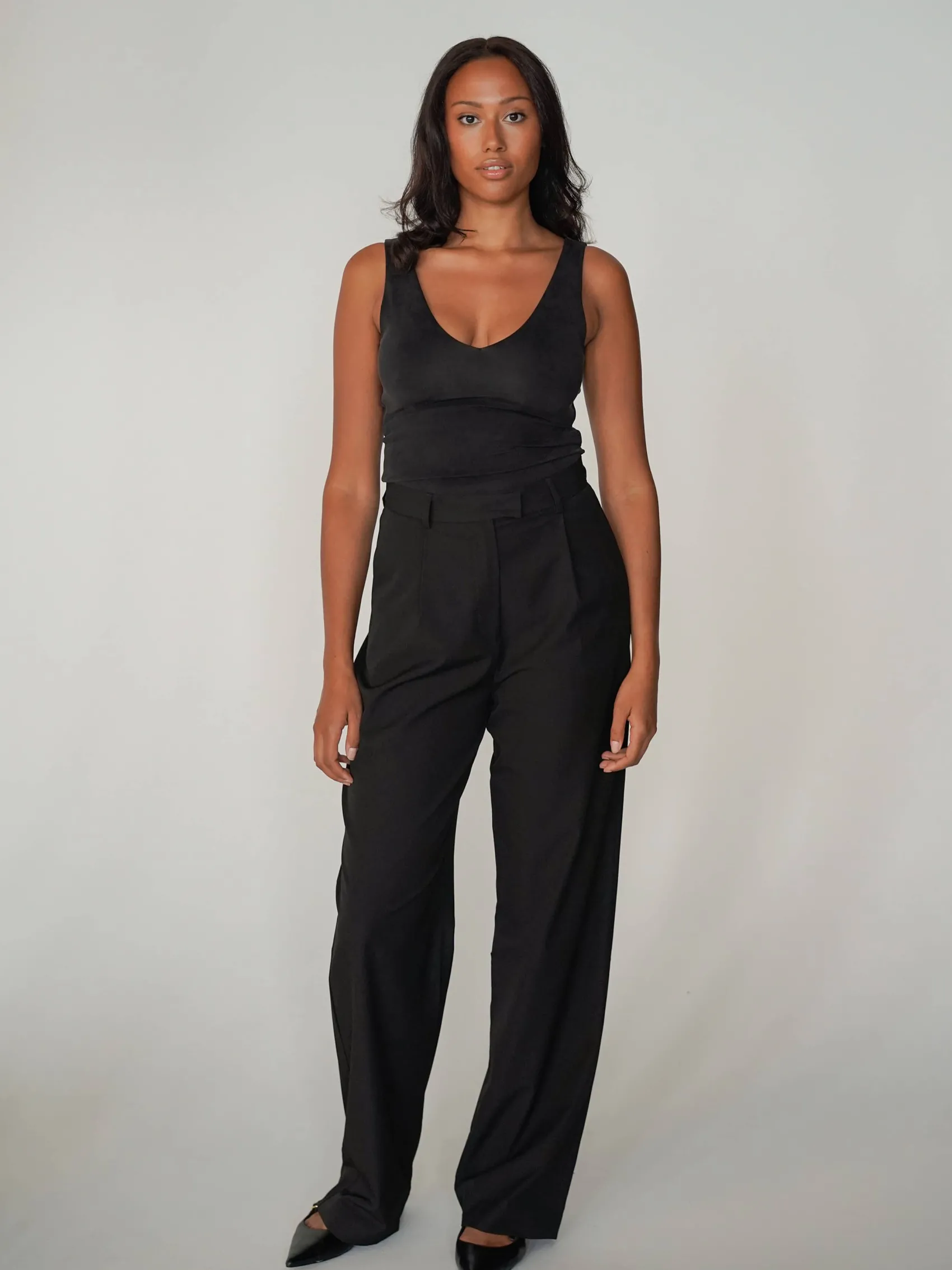 Best Djerf Avenue Favorite Pants Black - Tall