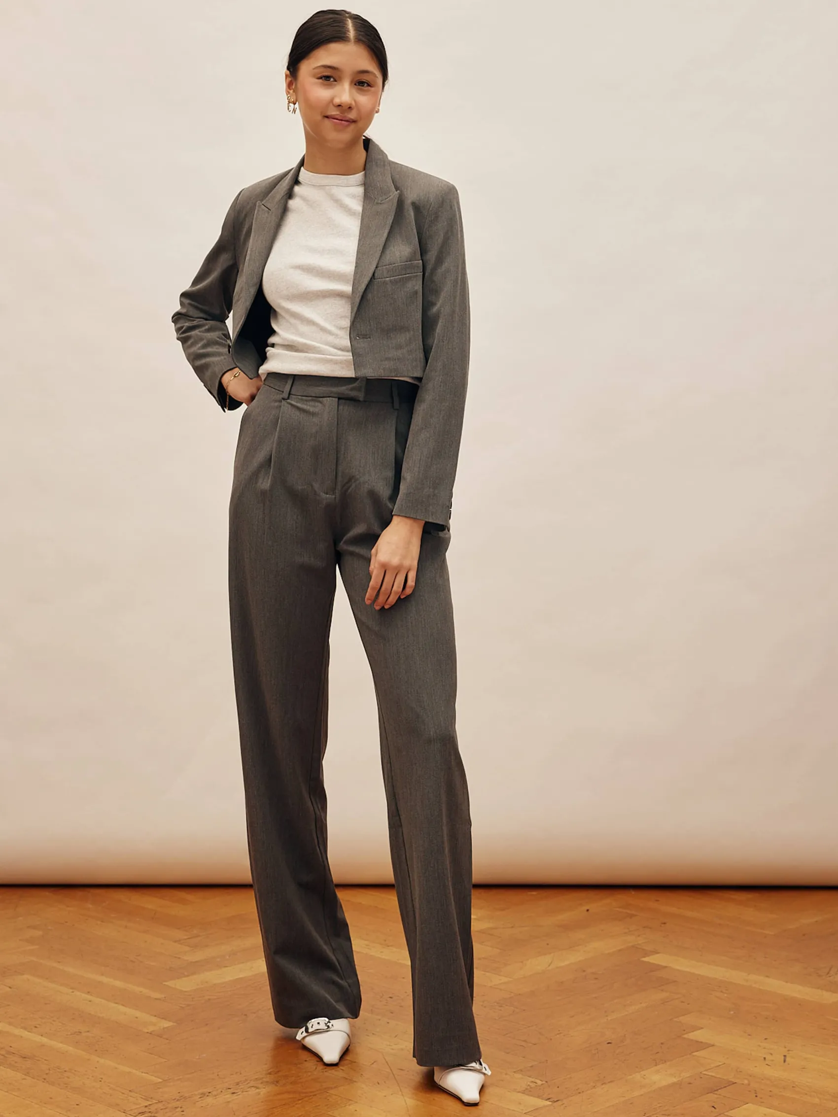 Sale Djerf Avenue Favorite Pants Grey - Tall