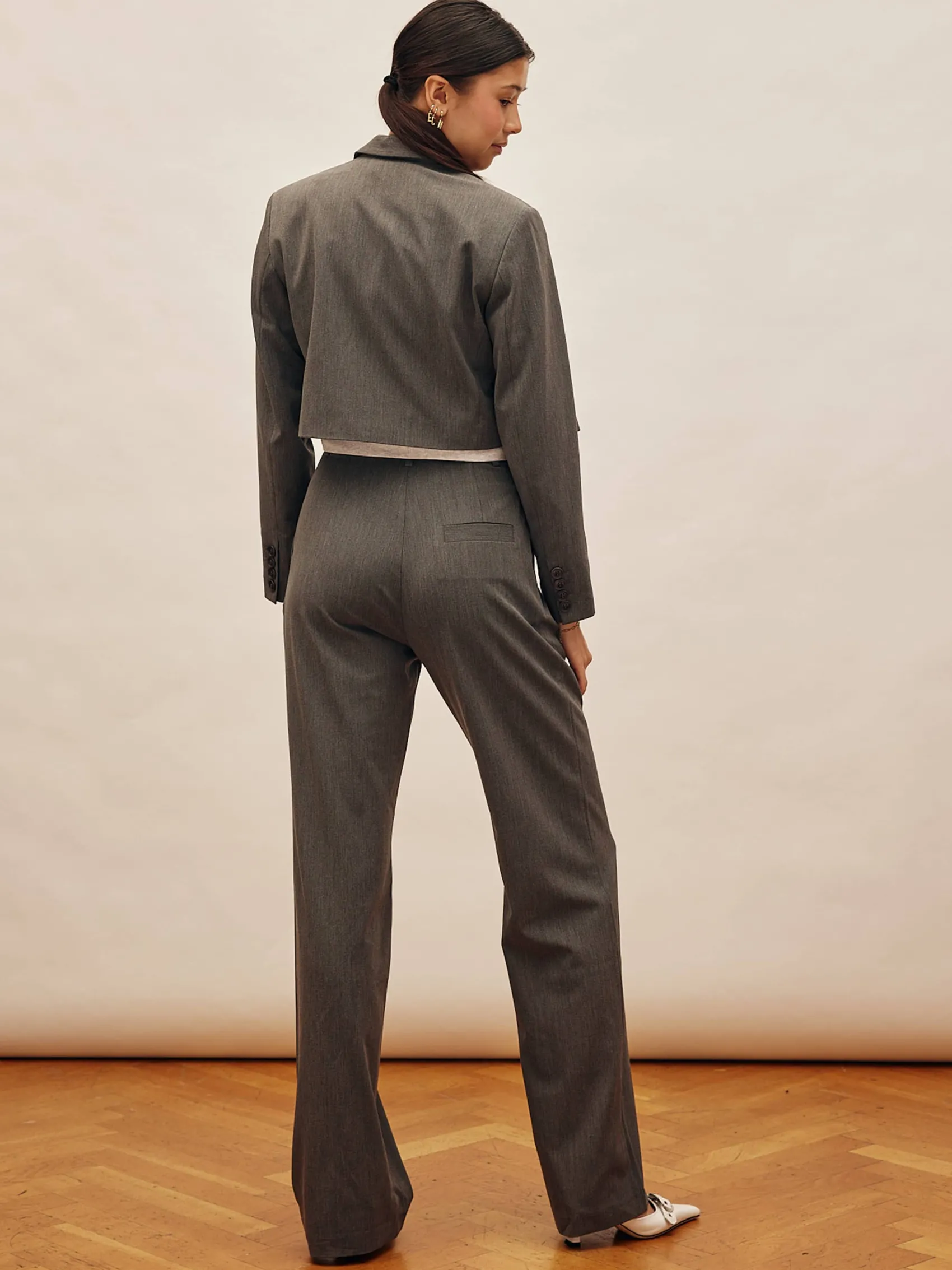 Sale Djerf Avenue Favorite Pants Grey - Tall