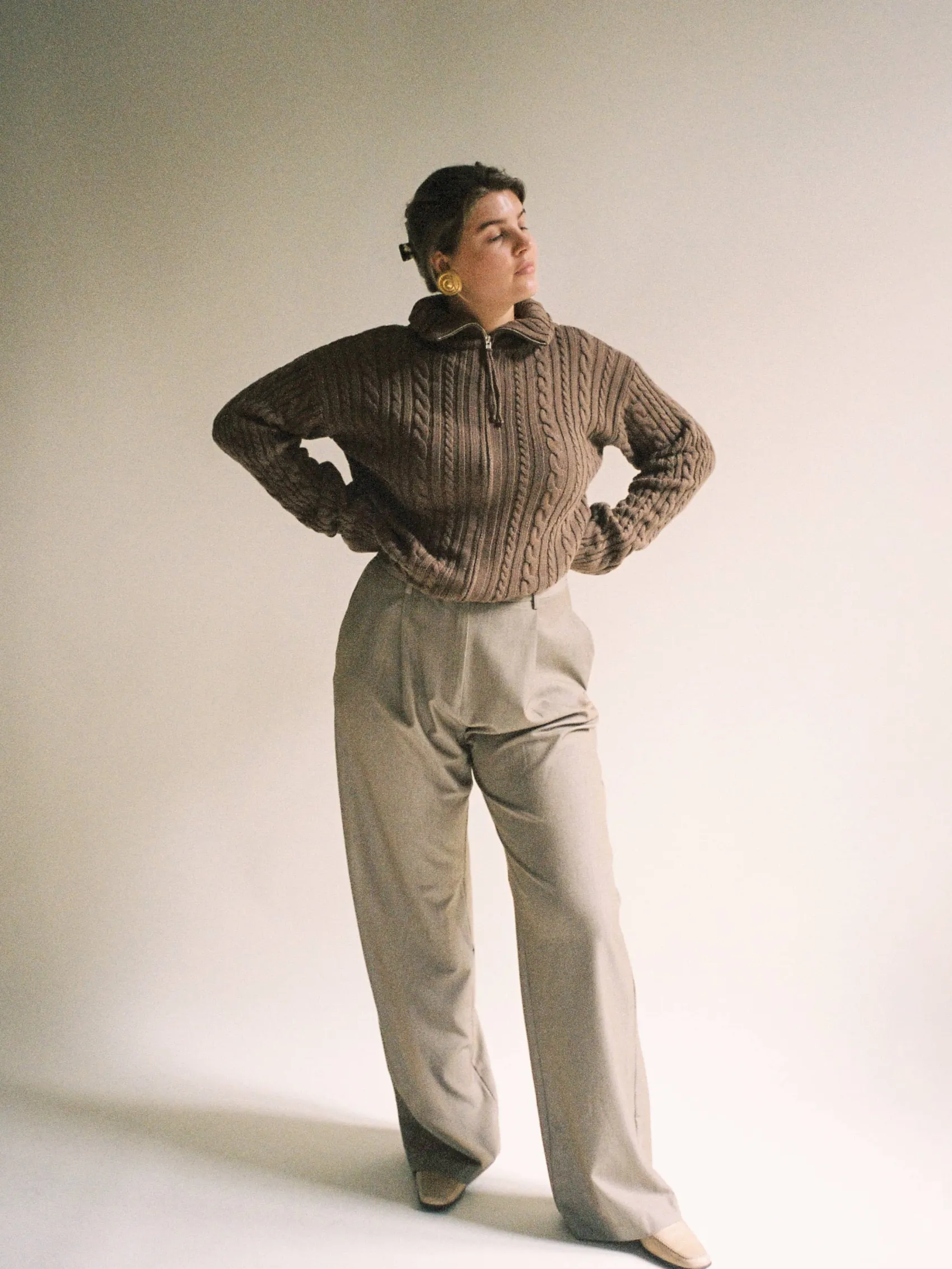 Discount Djerf Avenue Favorite Pants Oat - Tall