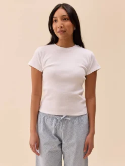Sale Djerf Avenue Favorite Tee White
