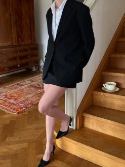 Discount Djerf Avenue Forever Blazer Black