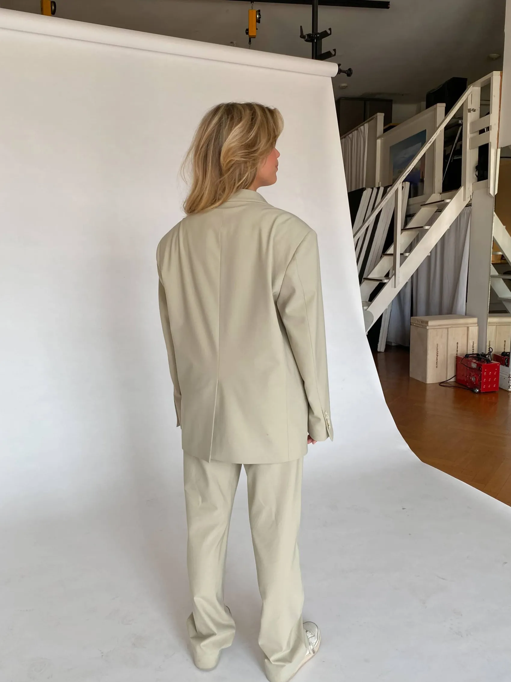 Discount Djerf Avenue Forever Blazer Greige