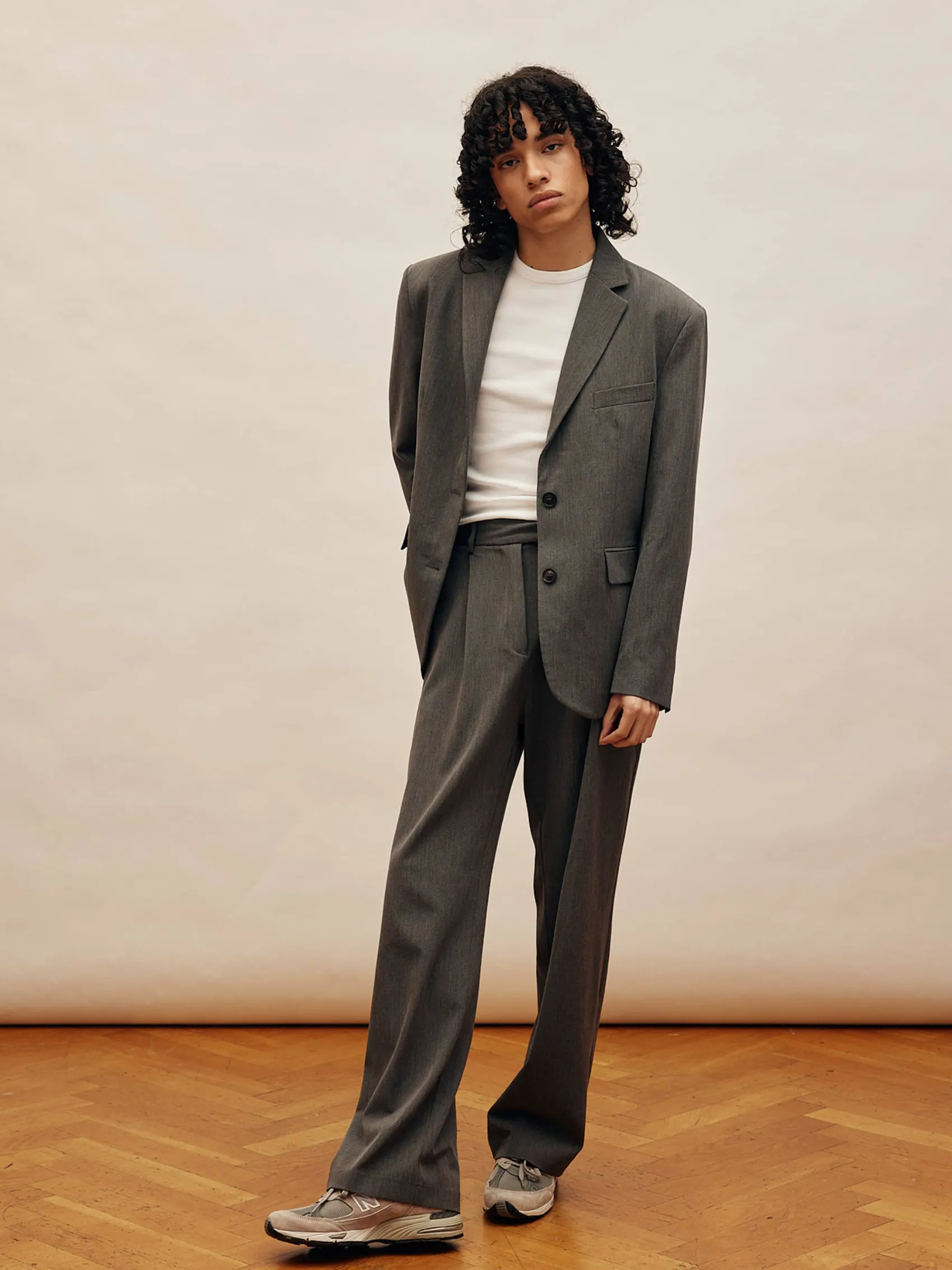 Hot Djerf Avenue Forever Blazer Grey