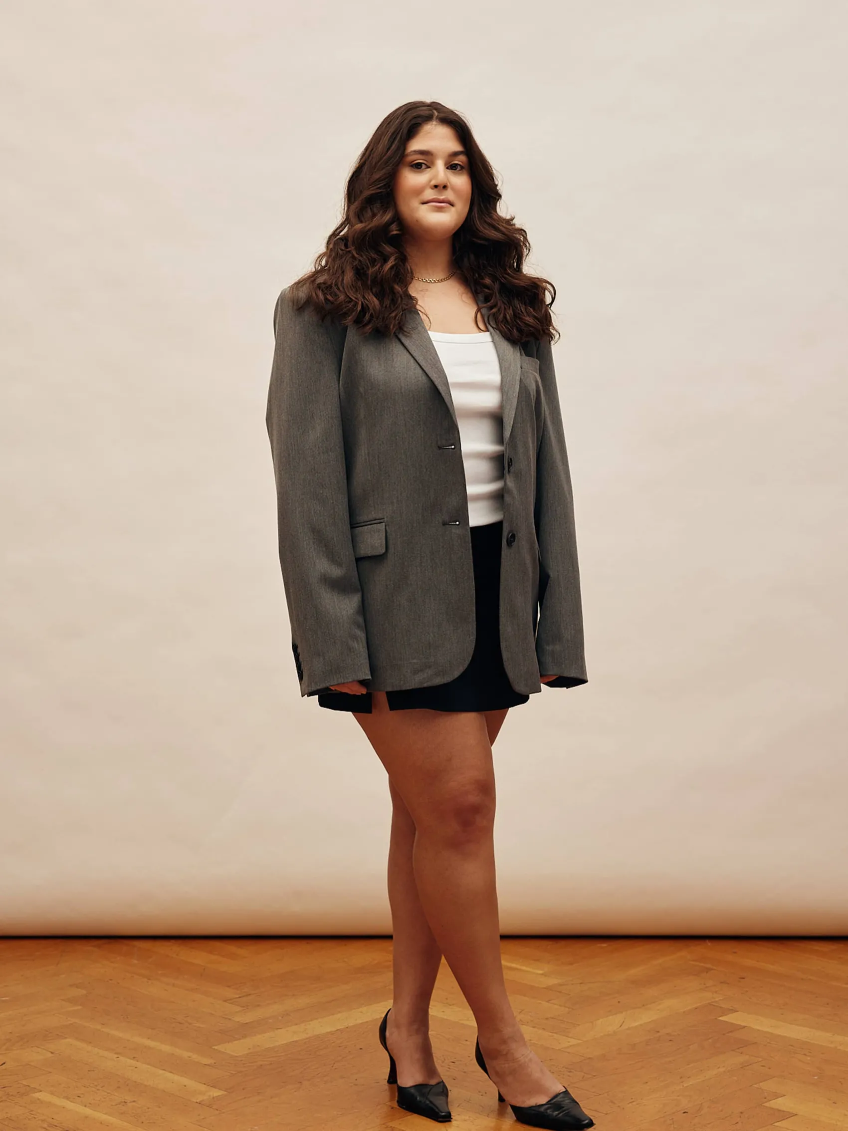 Hot Djerf Avenue Forever Blazer Grey