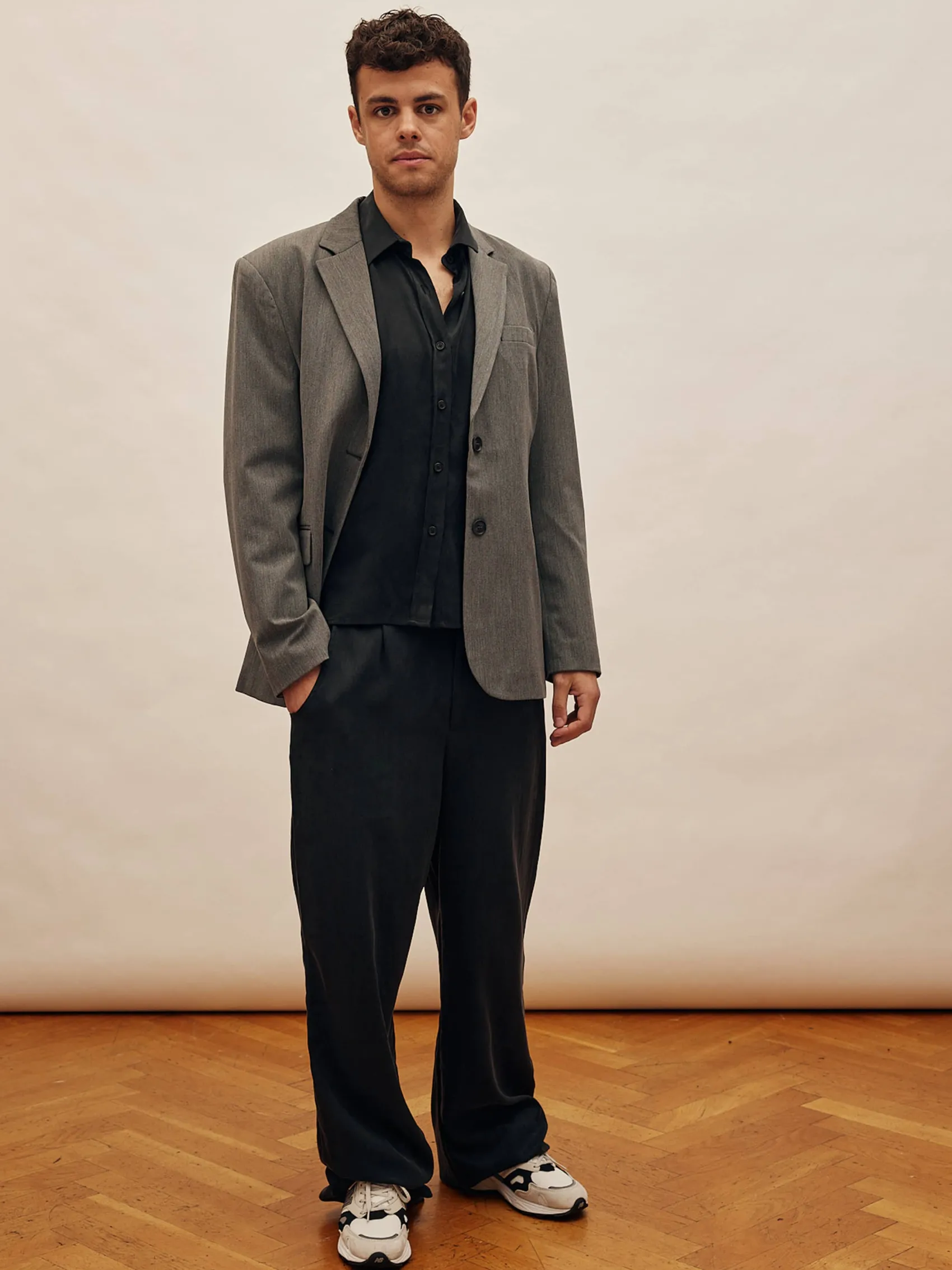 Hot Djerf Avenue Forever Blazer Grey