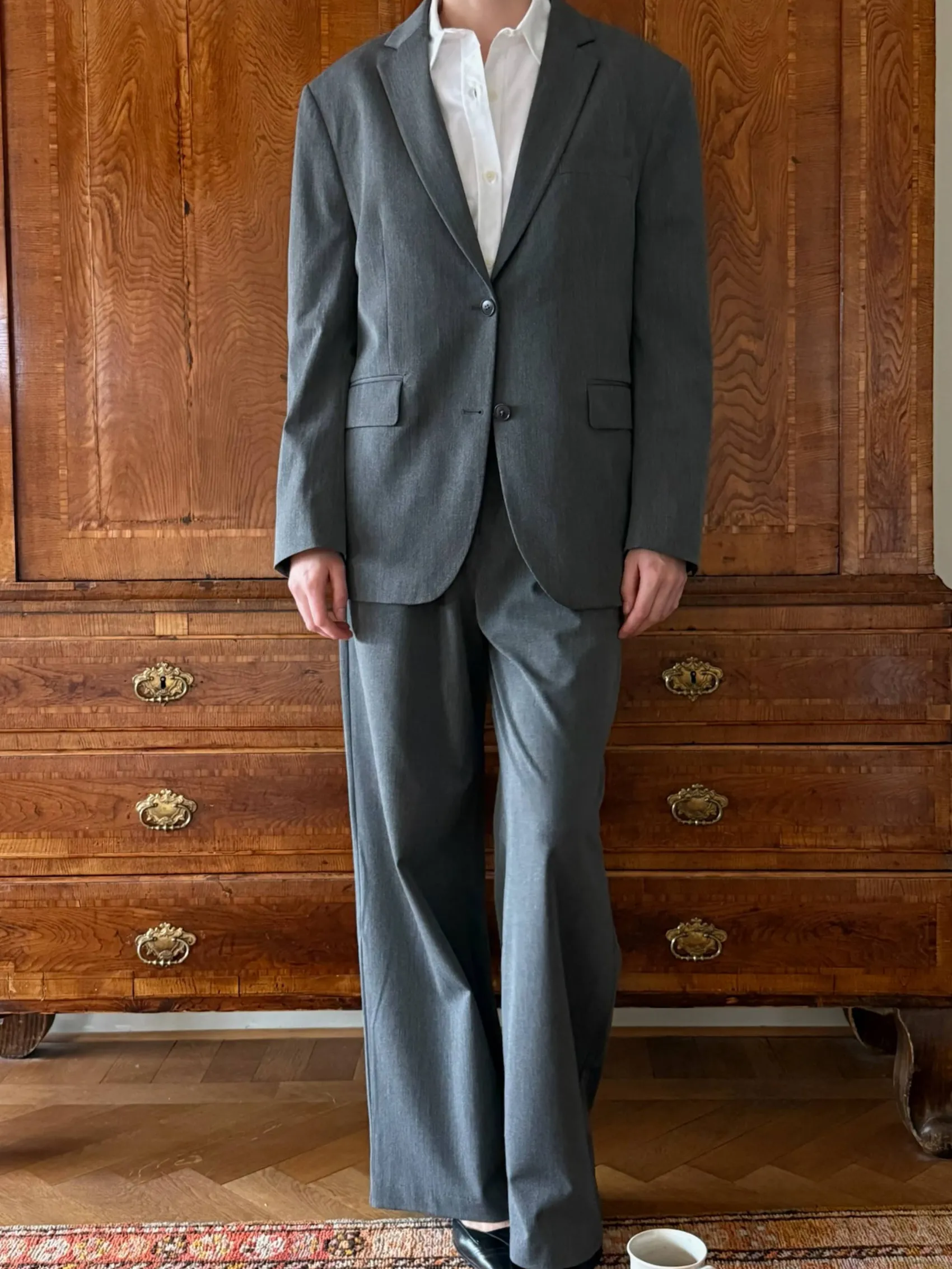 Hot Djerf Avenue Forever Blazer Grey