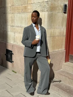 Hot Djerf Avenue Forever Blazer Grey