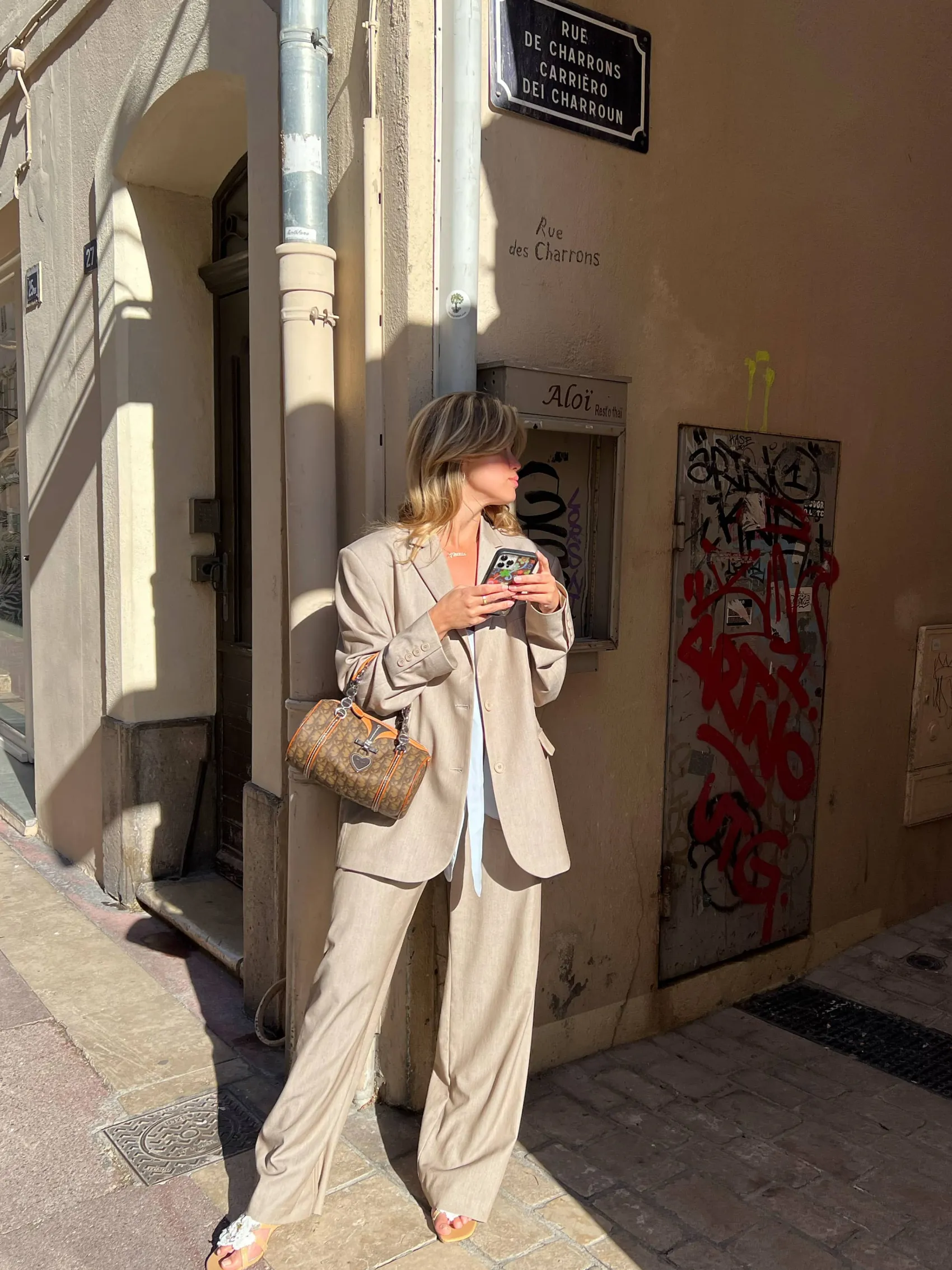 New Djerf Avenue Forever Blazer Oat
