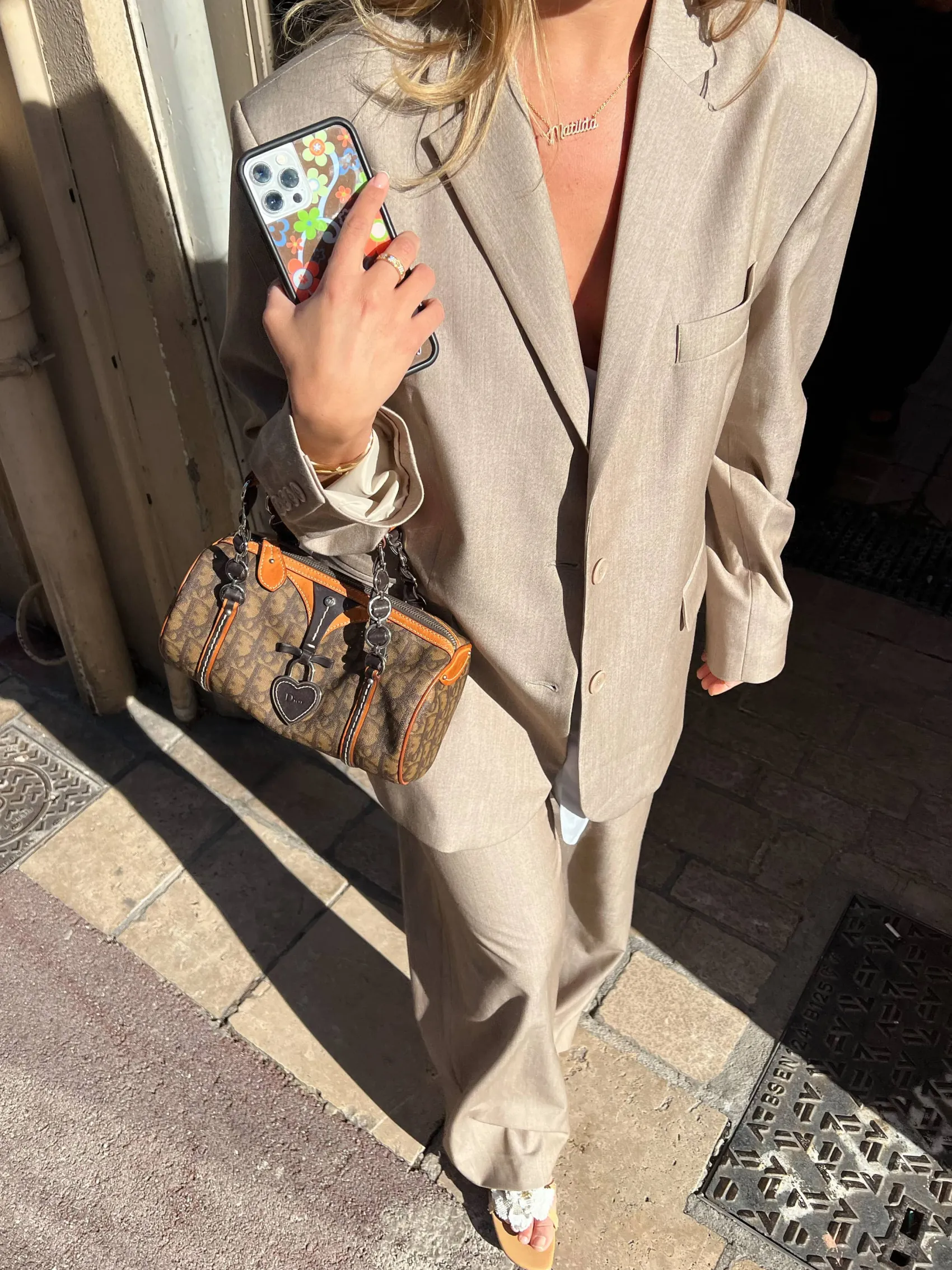 New Djerf Avenue Forever Blazer Oat