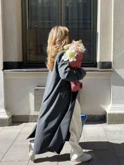 Sale Djerf Avenue Forever Coat Grey