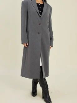 Sale Djerf Avenue Forever Coat Grey