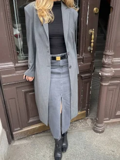 Sale Djerf Avenue Forever Coat Grey