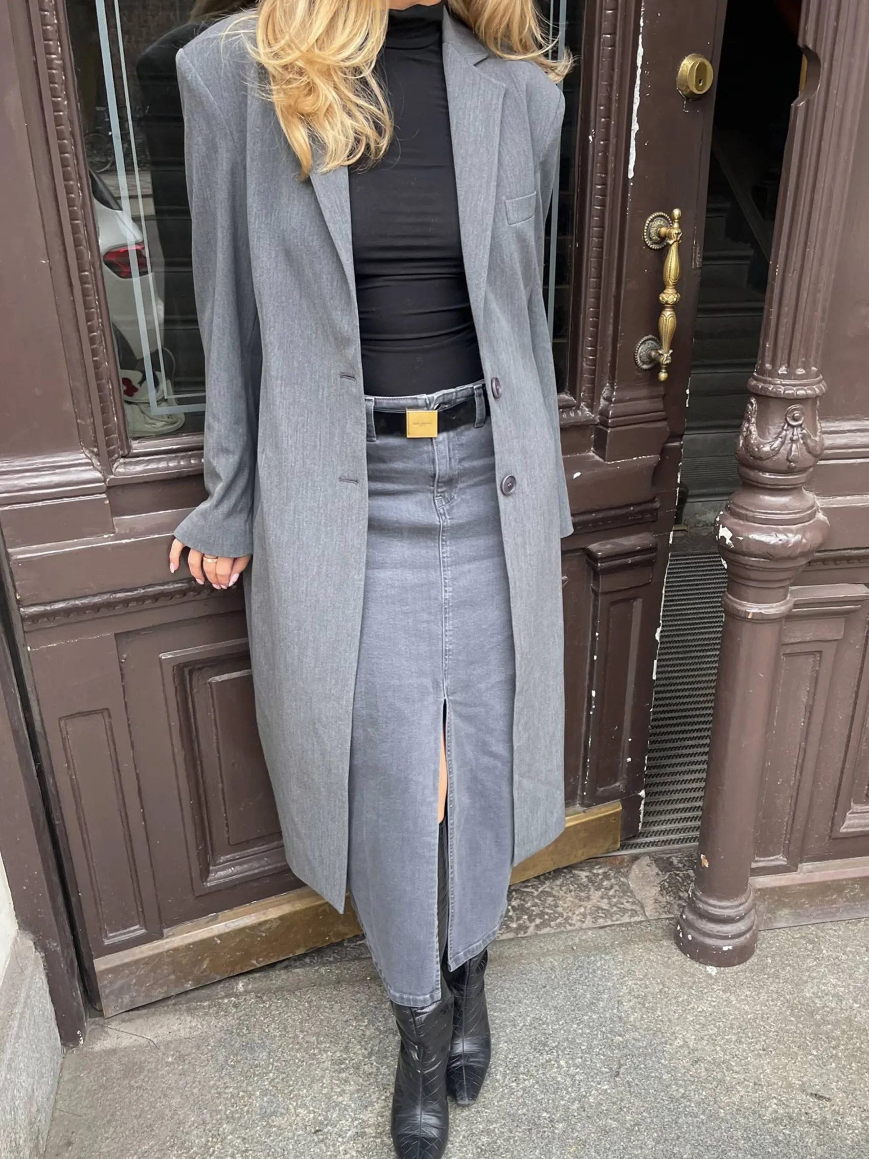 Sale Djerf Avenue Forever Coat Grey