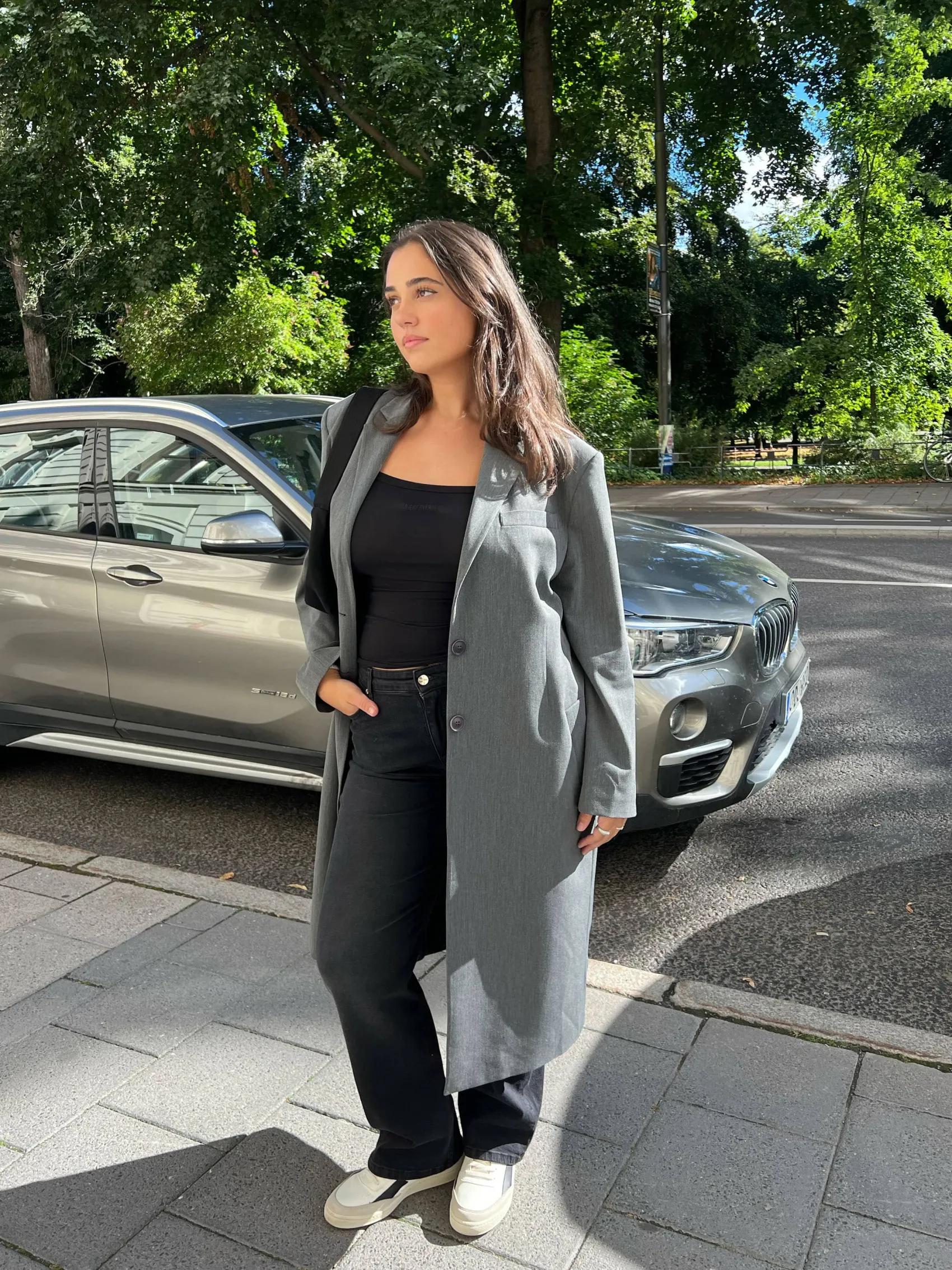Sale Djerf Avenue Forever Coat Grey