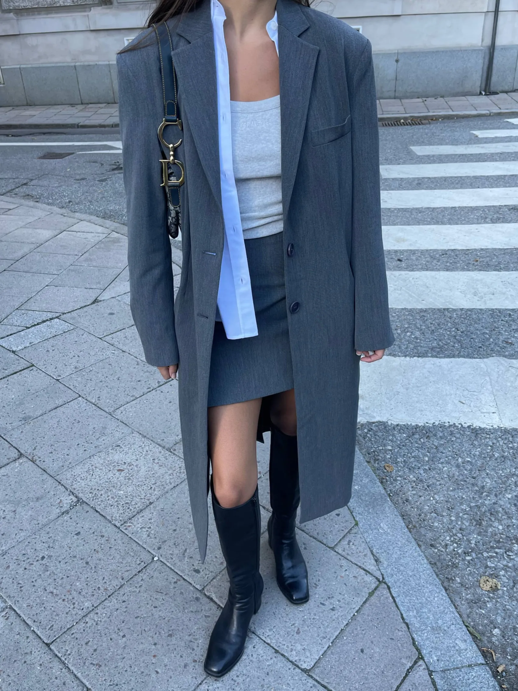 Sale Djerf Avenue Forever Coat Grey