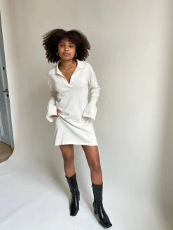Hot Djerf Avenue Getaway Dress Cream