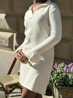 Hot Djerf Avenue Getaway Dress Cream
