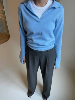 Djerf Avenue Getaway Top Blue