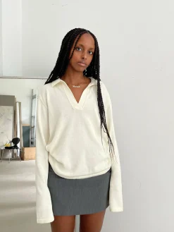 Djerf Avenue Getaway Top Cream