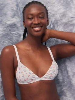 Online Djerf Avenue Go Close Triangle Bralette Summer Berries
