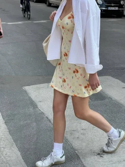 Djerf Avenue Go Slow Dress Fruit