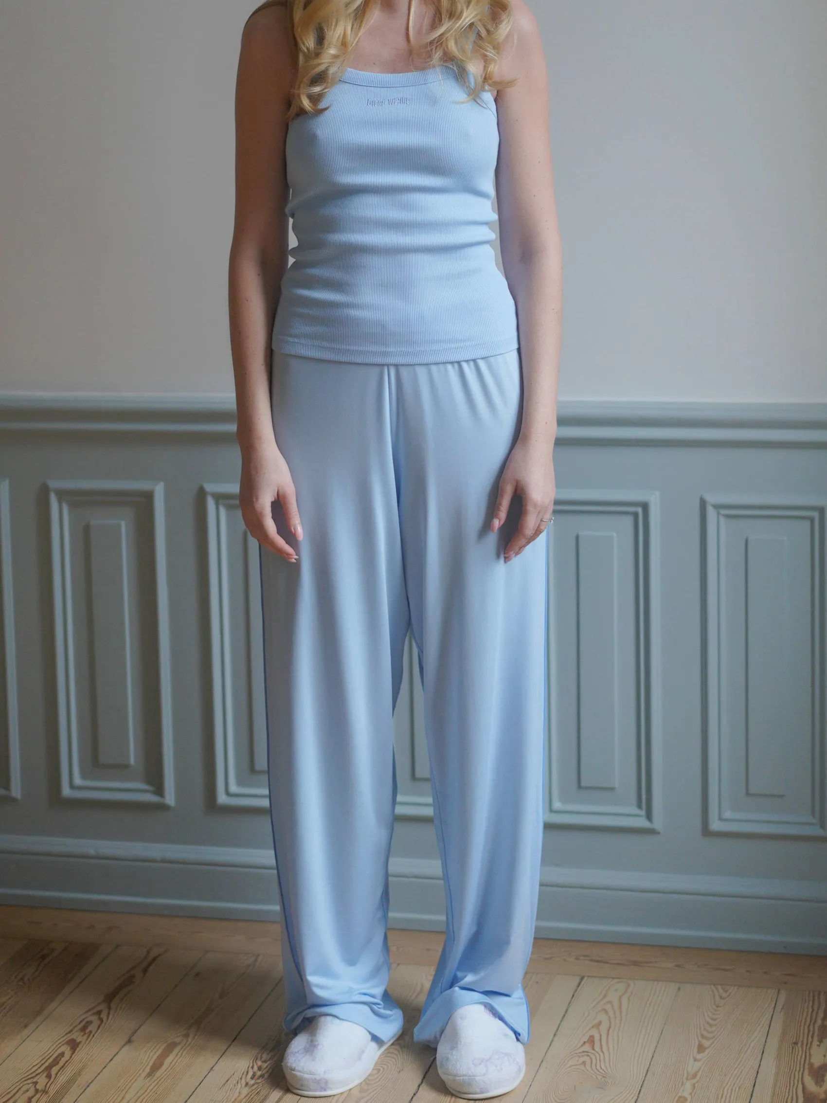 Clearance Djerf Avenue Go Slow Pants Blue