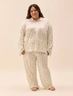 Outlet Djerf Avenue Go Slow Pants Marula Bloom
