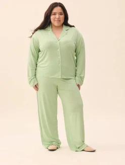 Sale Djerf Avenue Go Slow Pants Pistachio