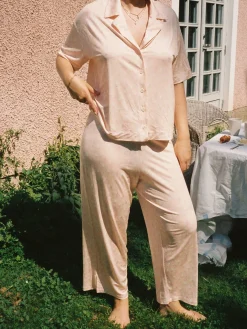Best Djerf Avenue Go Slow PJ Ankle Pants Summer Treat