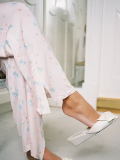 Online Djerf Avenue Go Slow PJ Ankle Pants Summer Island