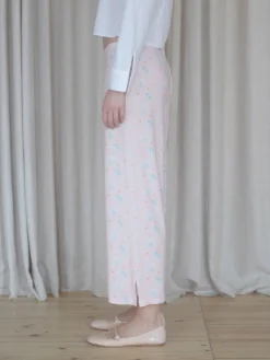 Online Djerf Avenue Go Slow PJ Ankle Pants Summer Island