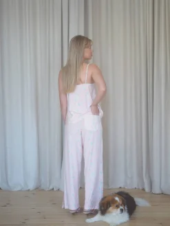 Online Djerf Avenue Go Slow PJ Ankle Pants Summer Island