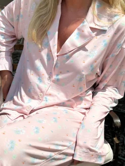 Djerf Avenue Go Slow PJ Shirt Summer Island