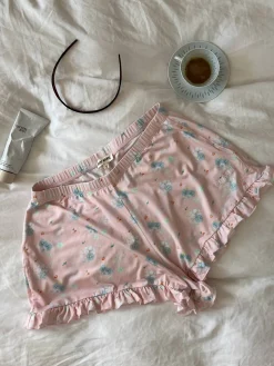 Outlet Djerf Avenue Go Slow Ruffle Shorts Summer Island