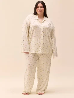 Discount Djerf Avenue Go Slow Shirt Marula Bloom