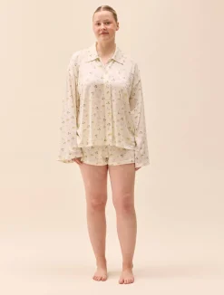 Discount Djerf Avenue Go Slow Shirt Marula Bloom