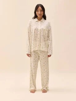 Discount Djerf Avenue Go Slow Shirt Marula Bloom