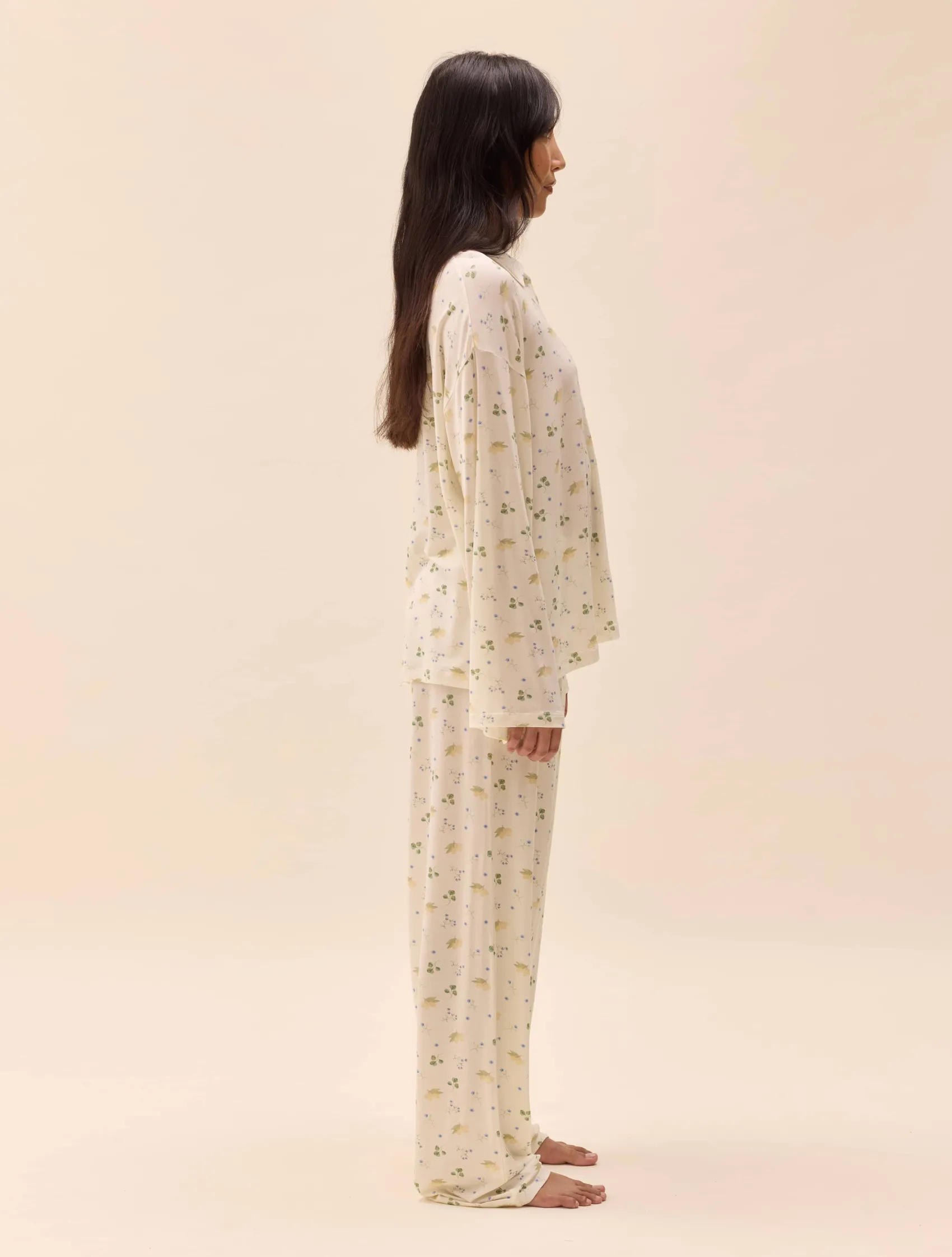 Discount Djerf Avenue Go Slow Shirt Marula Bloom