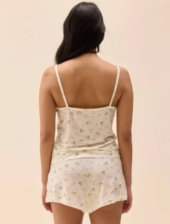 Clearance Djerf Avenue Go Slow Short Shorts Marula Bloom