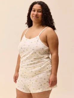 Clearance Djerf Avenue Go Slow Short Shorts Marula Bloom