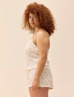 Clearance Djerf Avenue Go Slow Short Shorts Marula Bloom