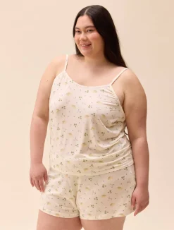 Clearance Djerf Avenue Go Slow Short Shorts Marula Bloom