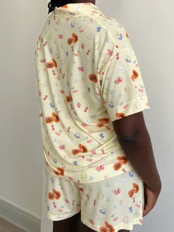 Clearance Djerf Avenue Go Slow Short Sleeve Top Fruit