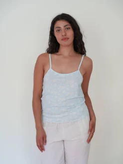 Best Djerf Avenue Go Slow Strap Top Dream Cake