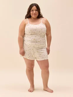 Sale Djerf Avenue Go Slow Strap Top Marula Bloom