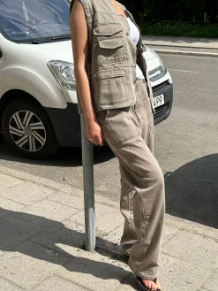 Outlet Djerf Avenue Go To Pants Brown