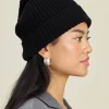 Djerf Avenue Knitted Beanie Black