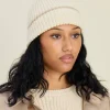 Djerf Avenue Knitted Beanie Creamy Oat