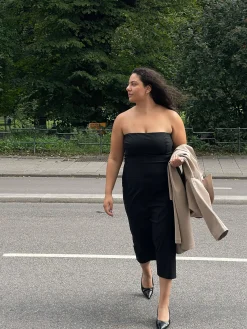 New Djerf Avenue Midi Tube Dress Black